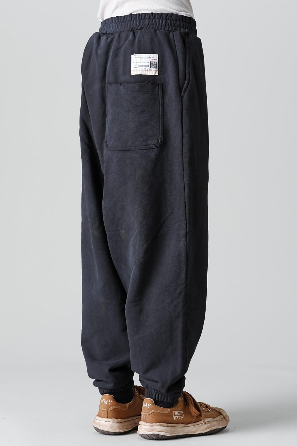 Twisted pants Black