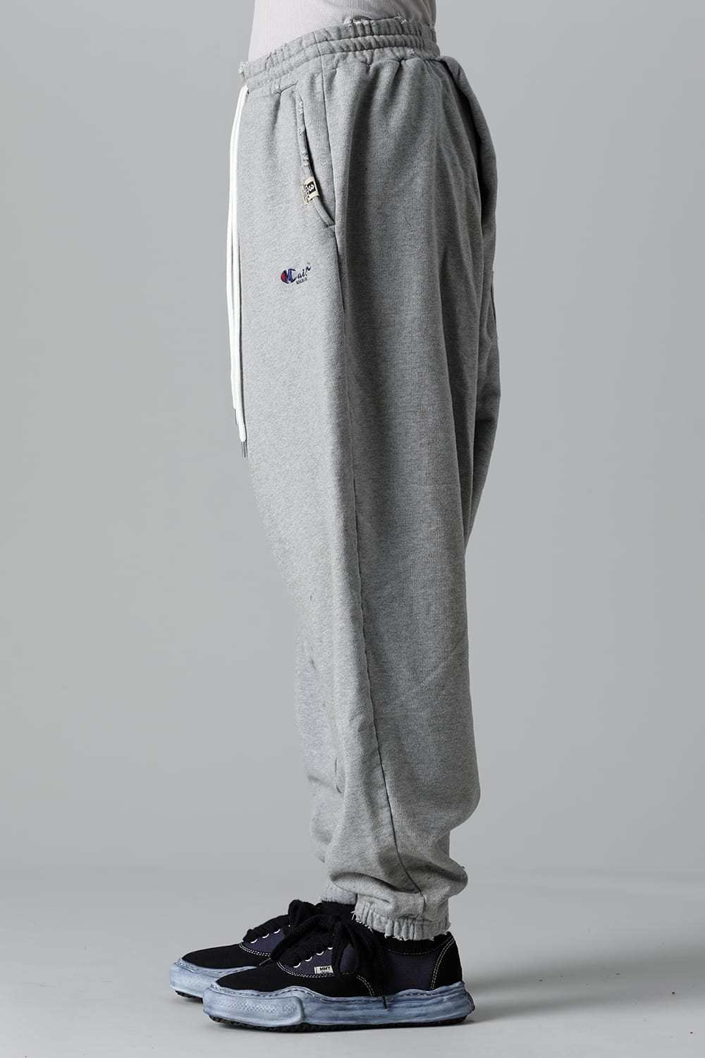 Twisted pants Gray