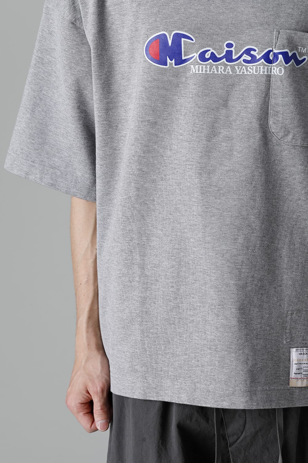 Maison MIHARAYASUHIRO Printed T-Shirt  Gray