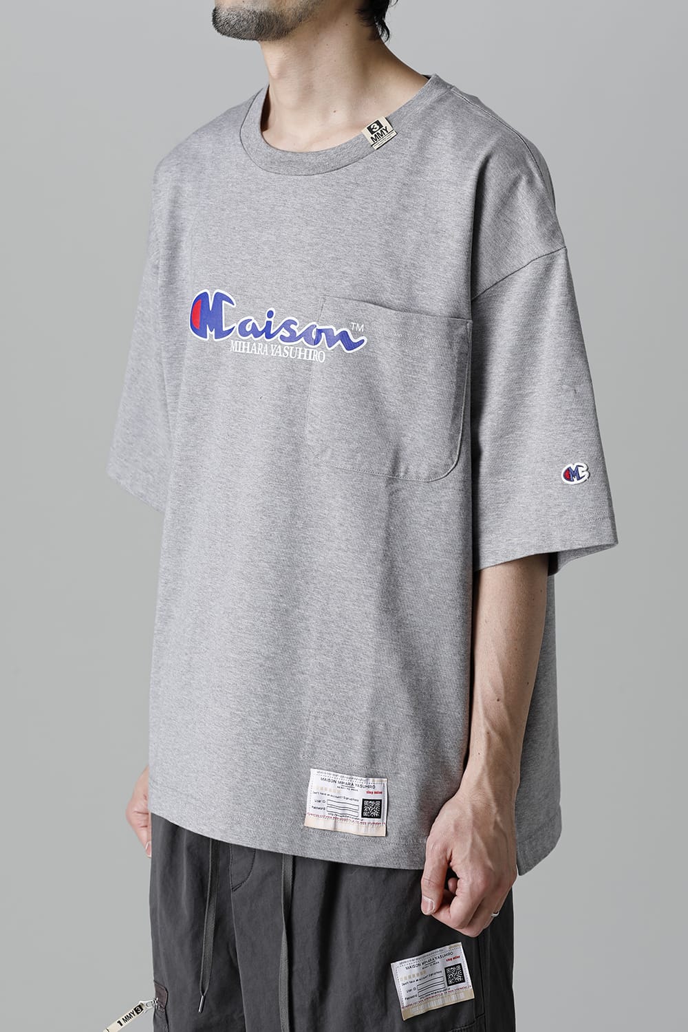 Maison MIHARAYASUHIRO Printed T-Shirt  Gray