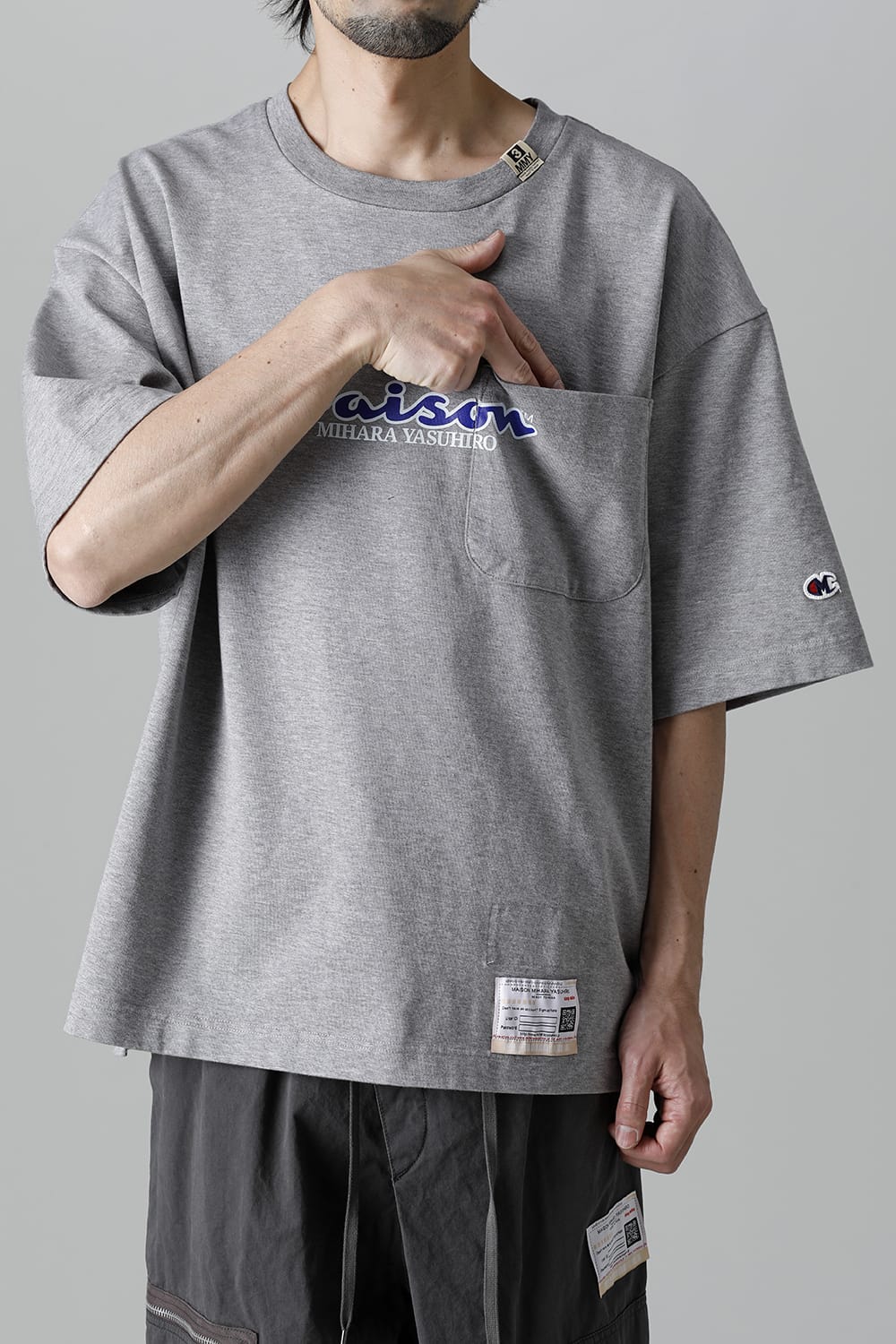 Maison MIHARAYASUHIRO Printed T-Shirt  Gray
