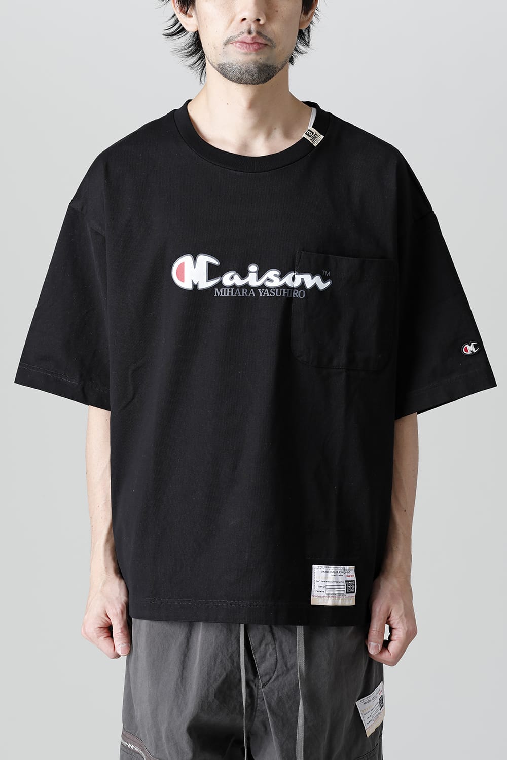 Maison MIHARAYASUHIRO Printed T-Shirt  Black