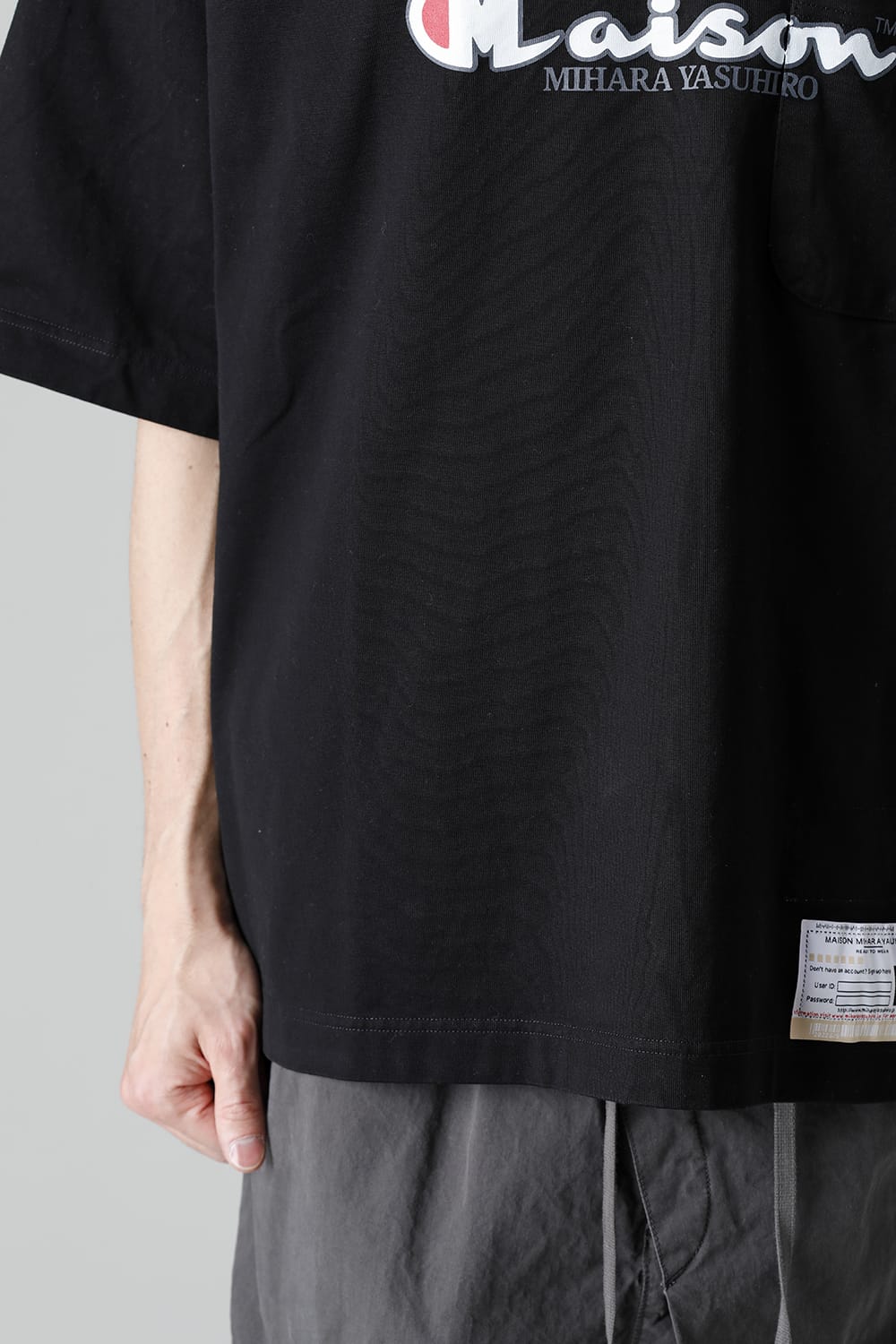 Maison MIHARAYASUHIRO Printed T-Shirt  Black