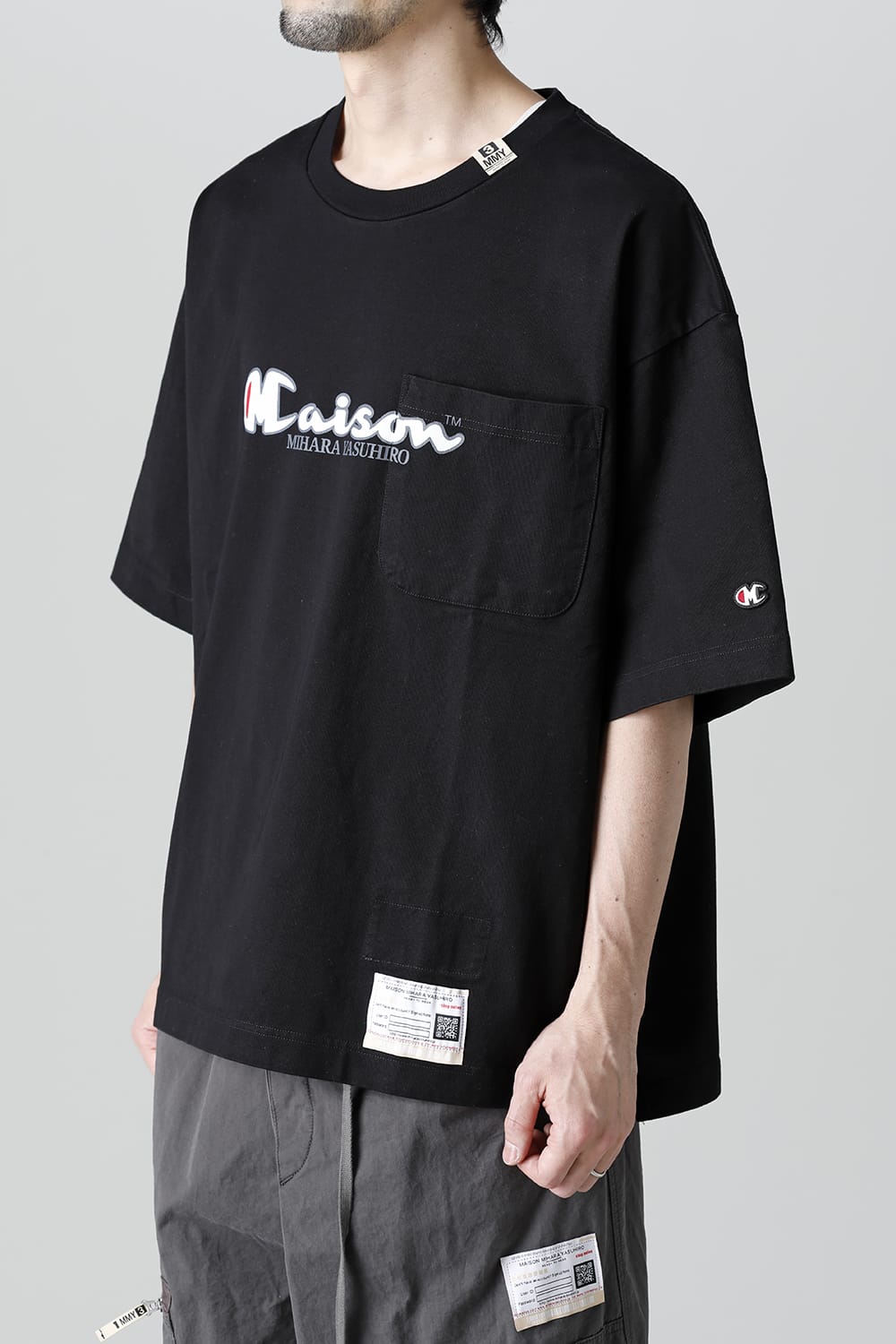 Maison MIHARAYASUHIRO Printed T-Shirt  Black