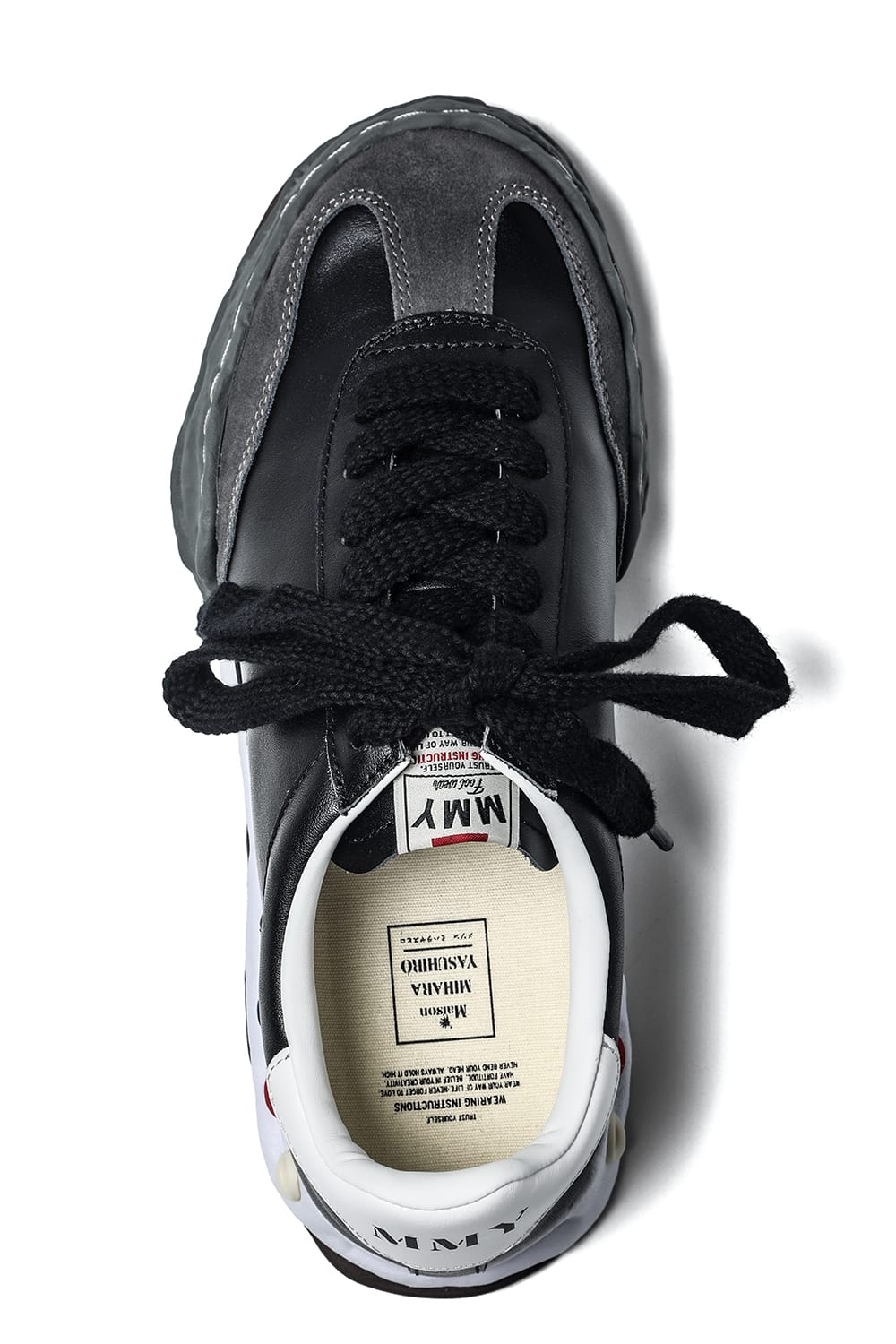 -HERBIE LOW- Leather Low-Top Sneakers  Black