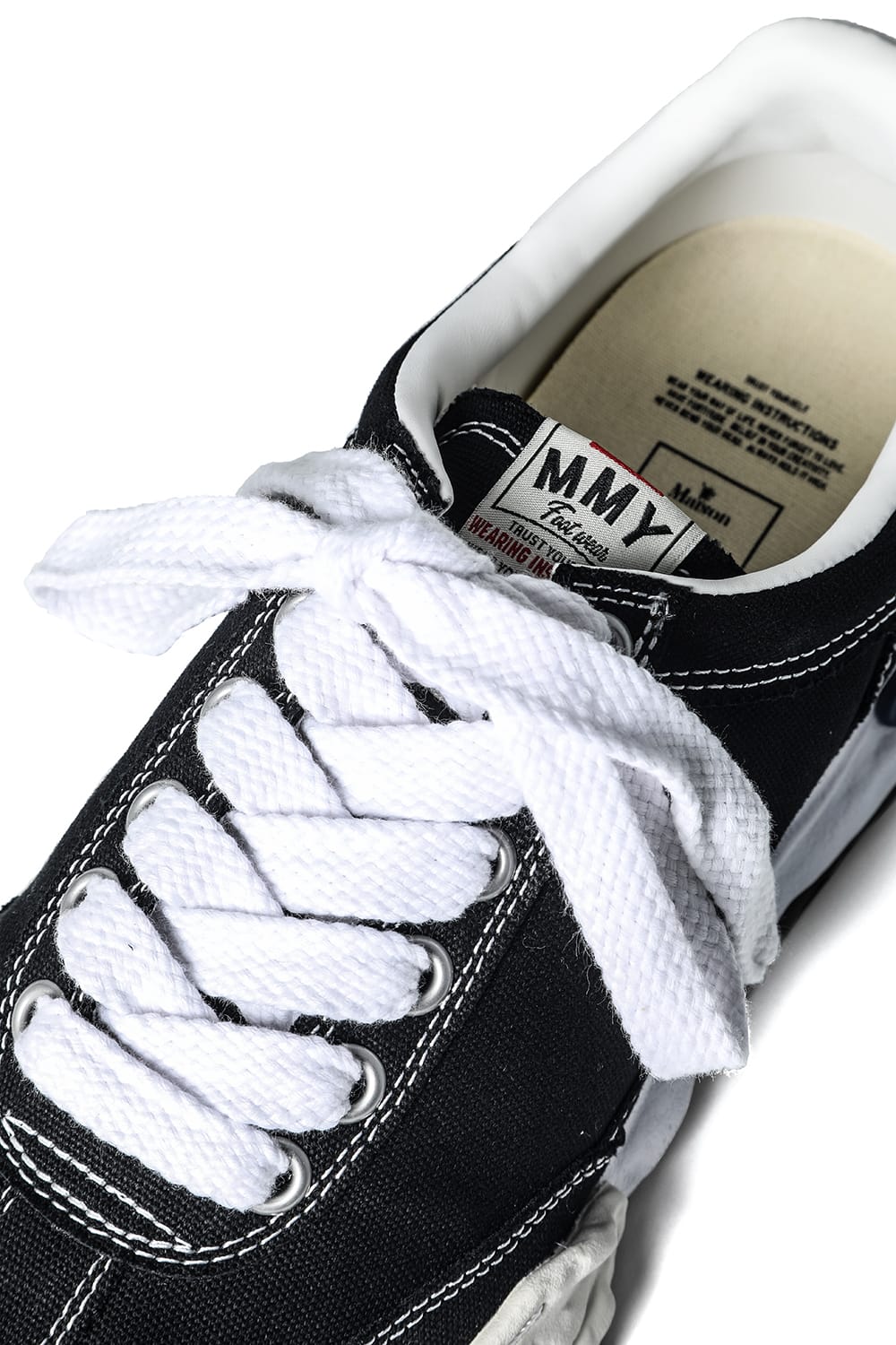 -HERBIE LOW- Canvas Low-Top Sneakers  Black