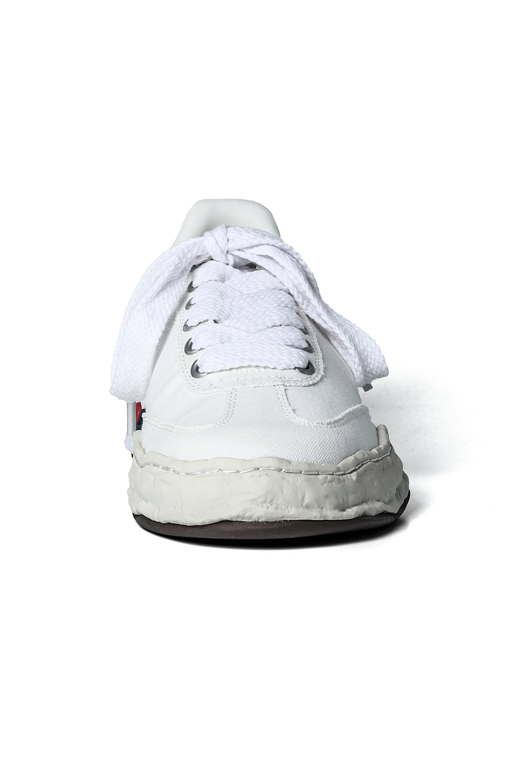 HERBIE Canvas Low-Cut Sneakers  White