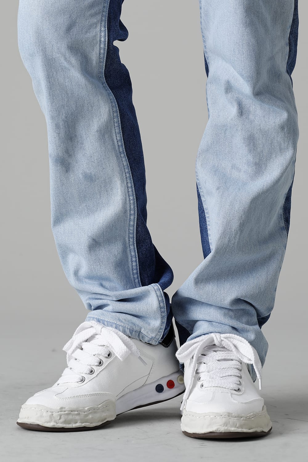 HERBIE Canvas Low-Cut Sneakers  White