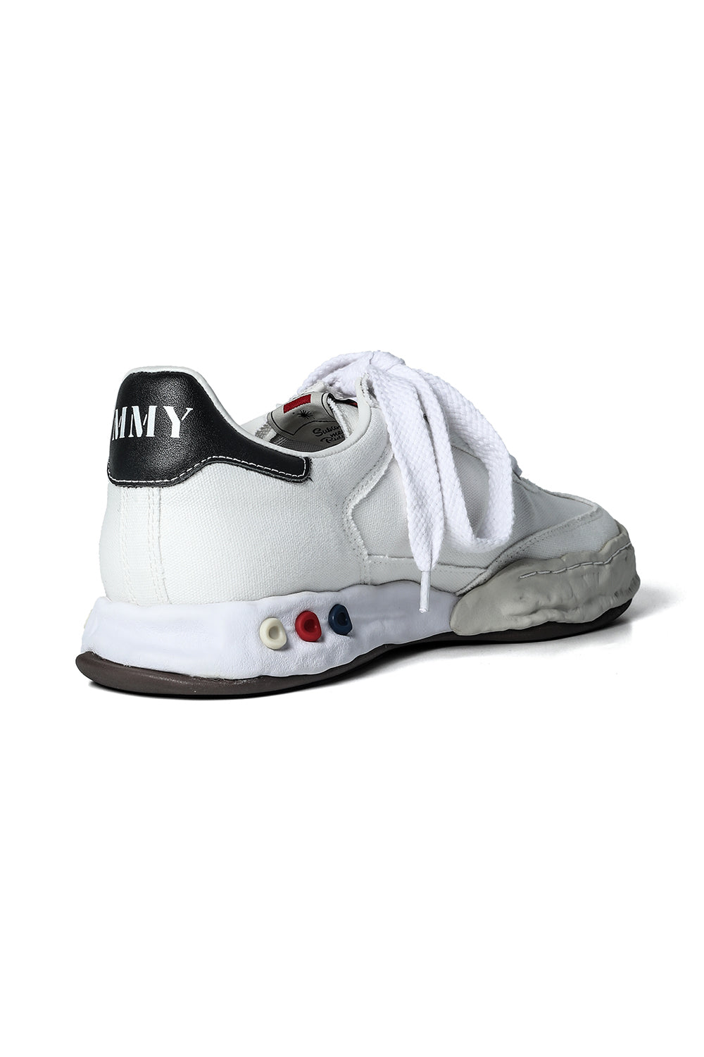 HERBIE Canvas Low-Cut Sneakers  White