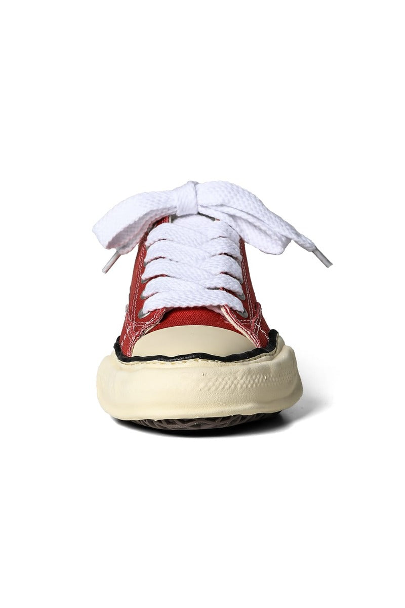 PETERSON canvas Low-cut sneakers  Vintage like sole Orange