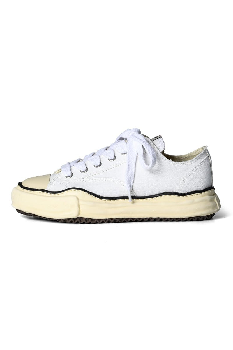 PETERSON canvas Low-cut sneakers Vintage like sole  White