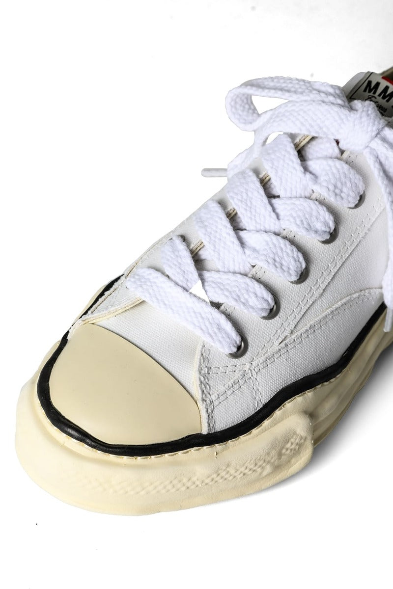 PETERSON canvas Low-cut sneakers Vintage like sole  White