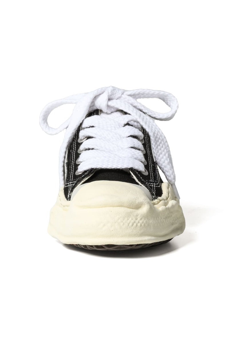 HANK Low Cut canvas Vintage like Sole Black