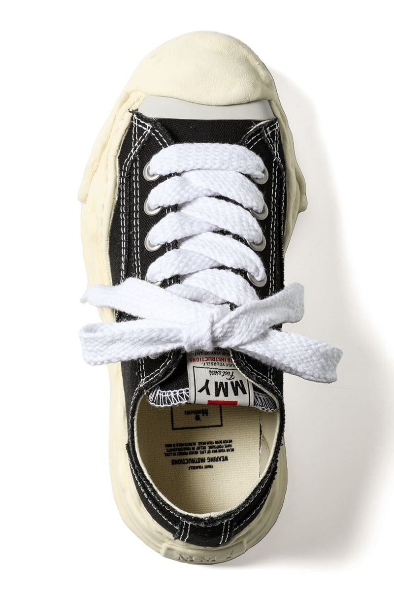 HANK Low Cut canvas Vintage like Sole Black