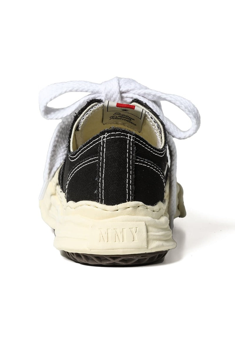 HANK Low Cut canvas Vintage like Sole Black