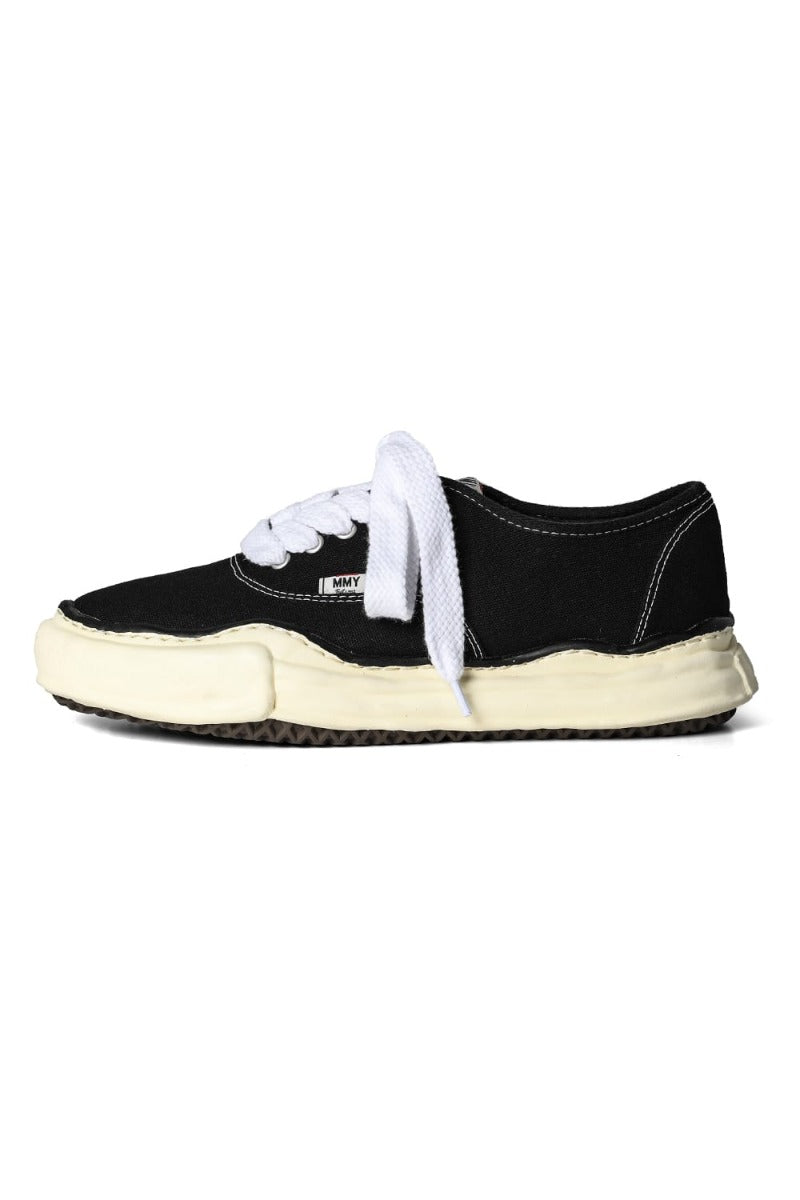 BAKER Original sole canvas Low-Top sneakers Vintage like Sole Black