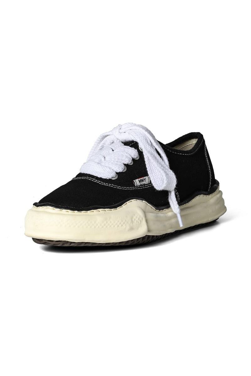 BAKER Original sole canvas Low-Top sneakers Vintage like Sole Black