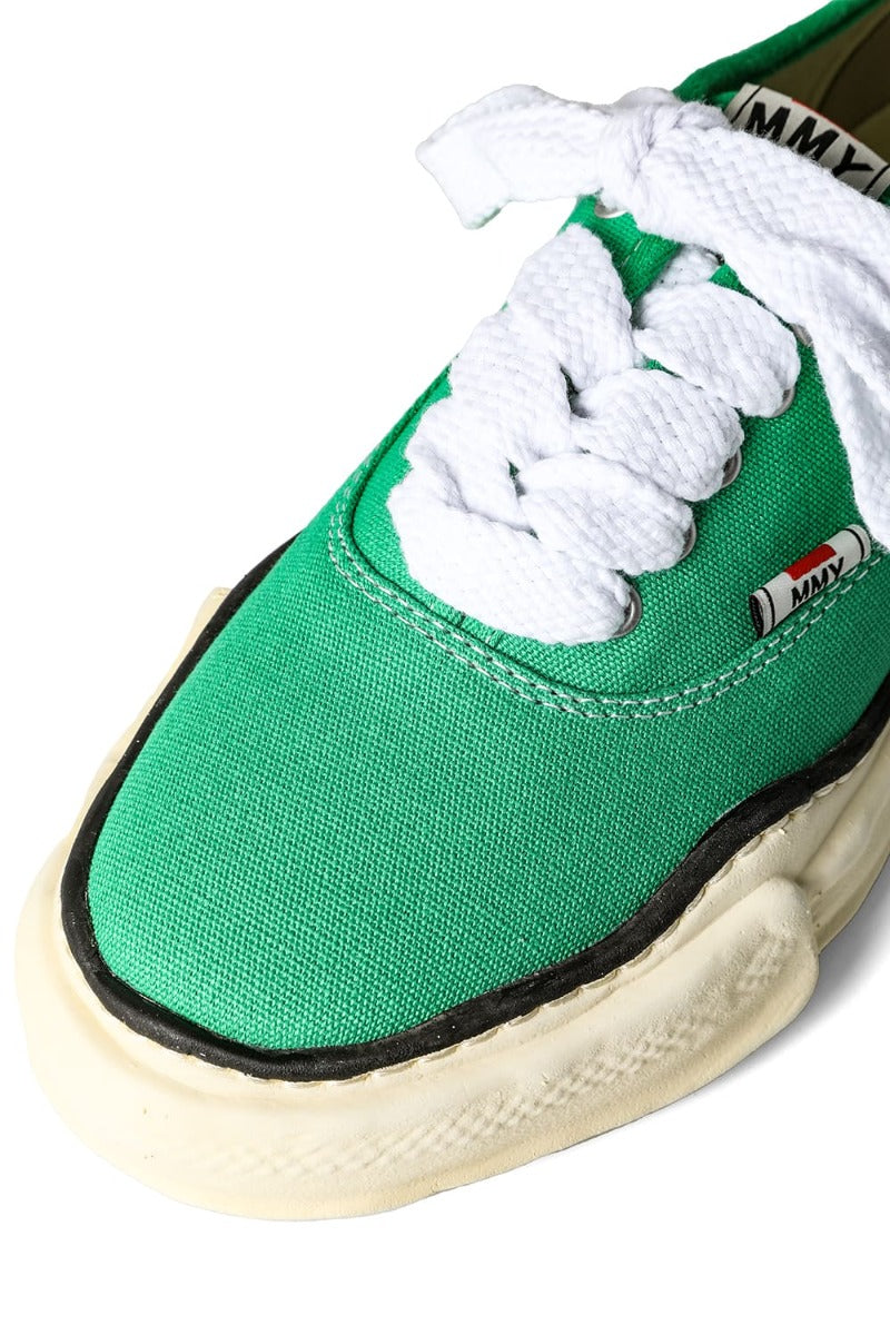 BAKER Original sole canvas Low-Top sneakers Vintage like Sole Green