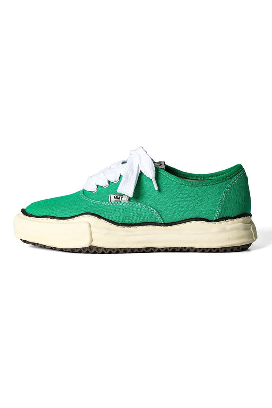 BAKER Original sole canvas Low-Top sneakers Vintage like Sole Green