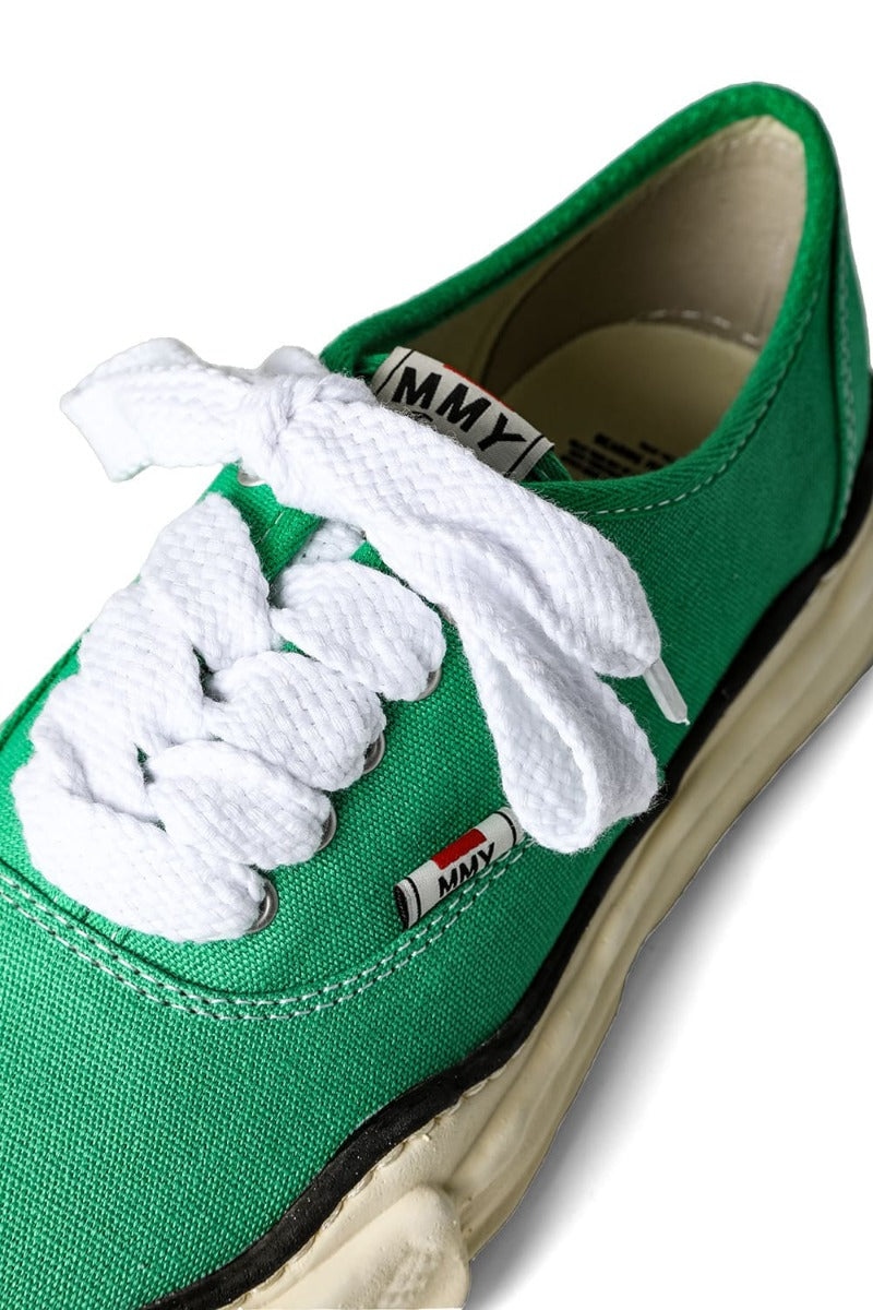 BAKER Original sole canvas Low-Top sneakers Vintage like Sole Green