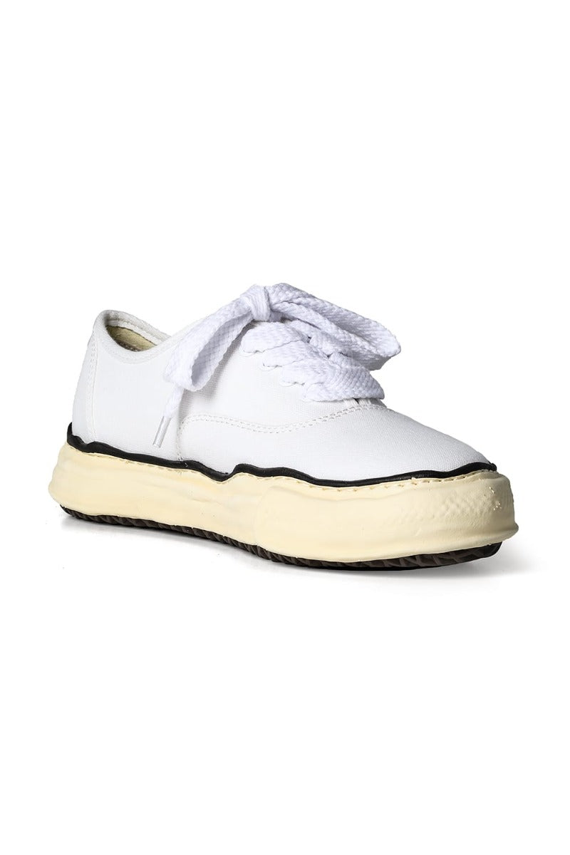 BAKER Original sole canvas Low-Top sneakers Vintage like Sole White