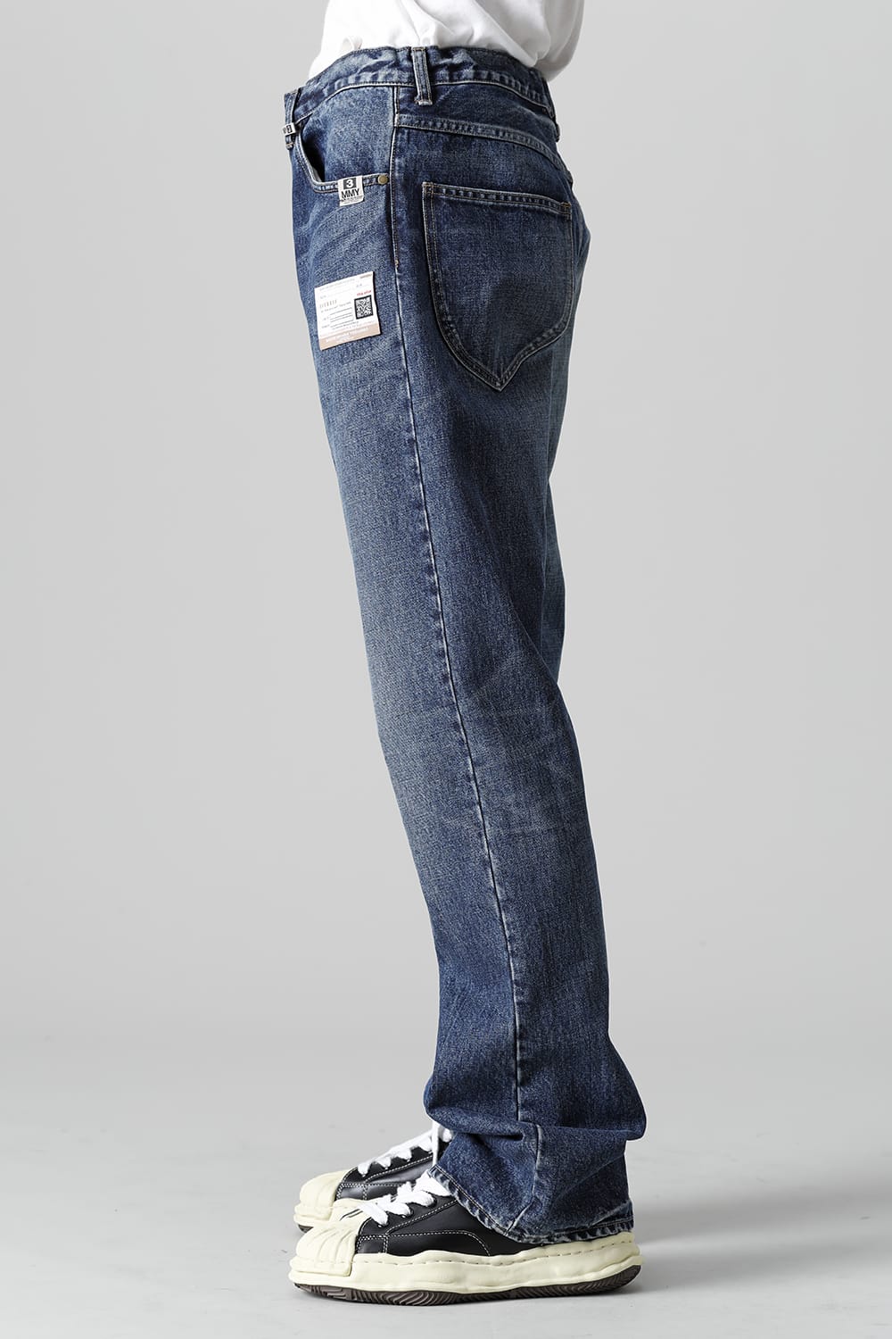 Combined Denim Pants