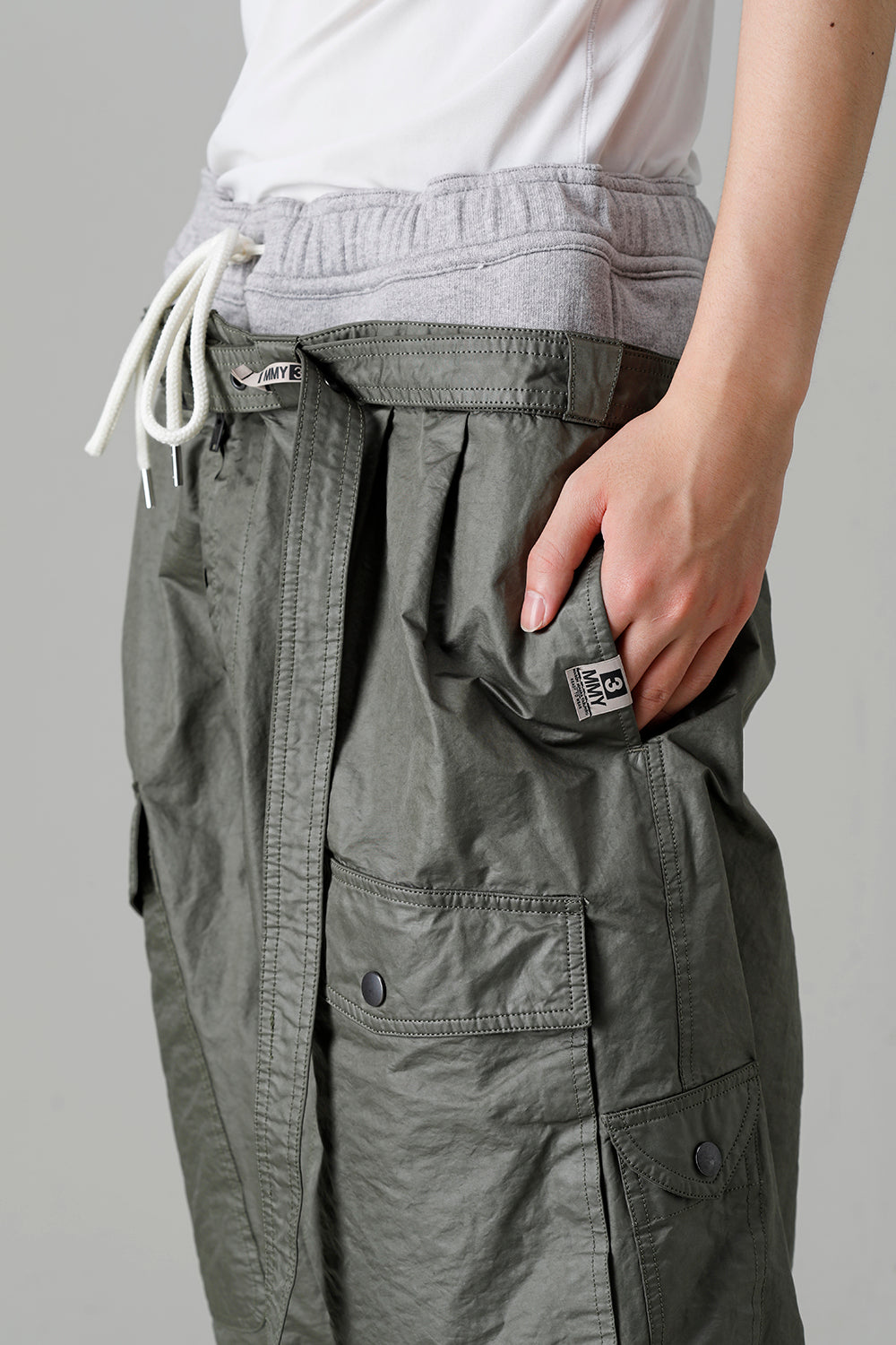 Double Waist Military Pants