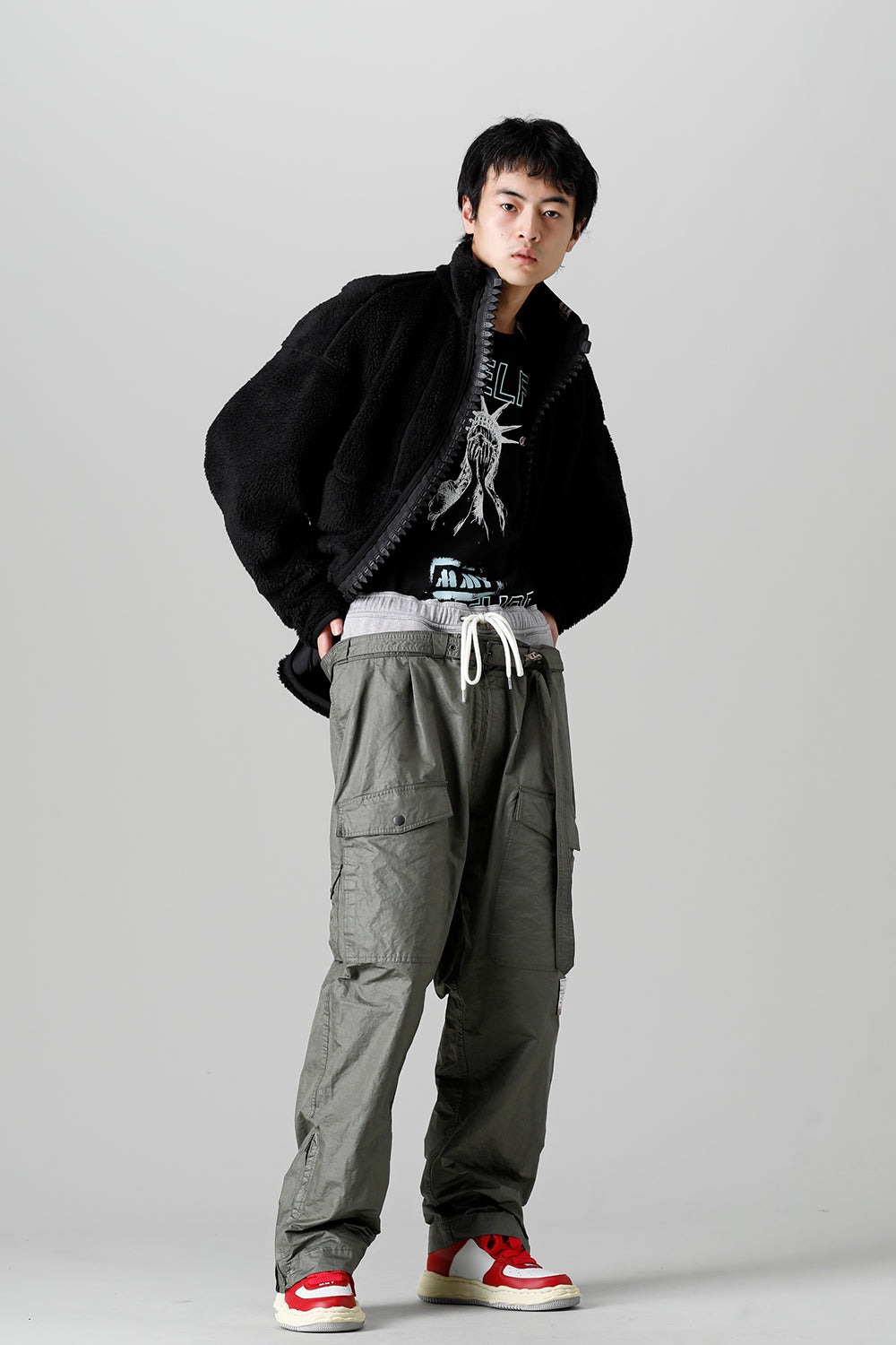 Double Waist Military Pants
