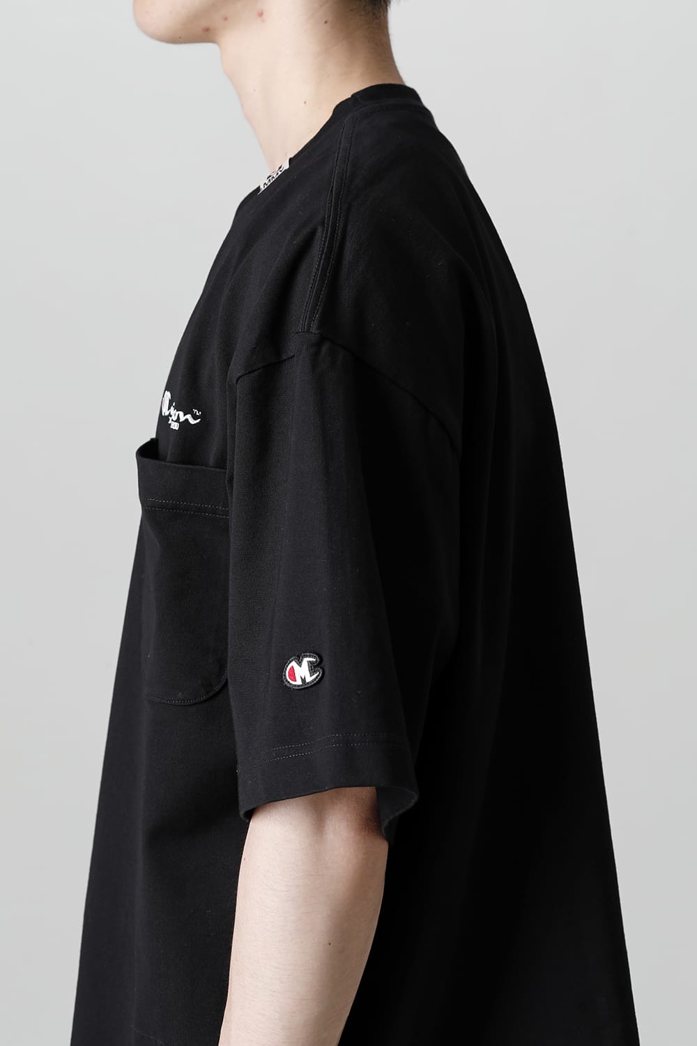 MMY printed Tee Black