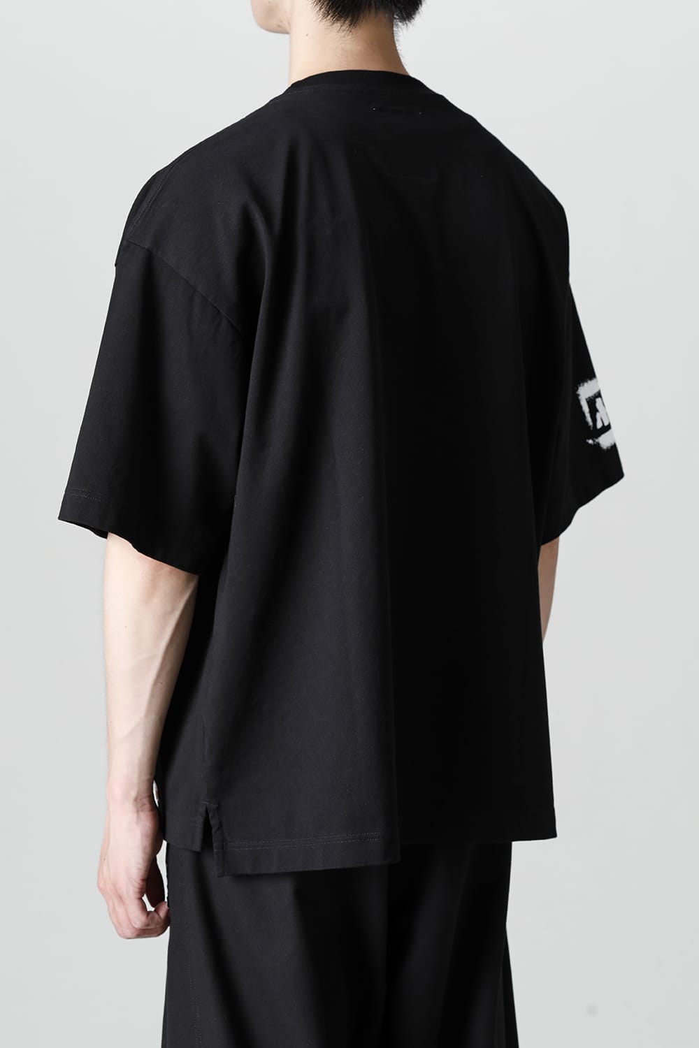 MMY printed Tee Black