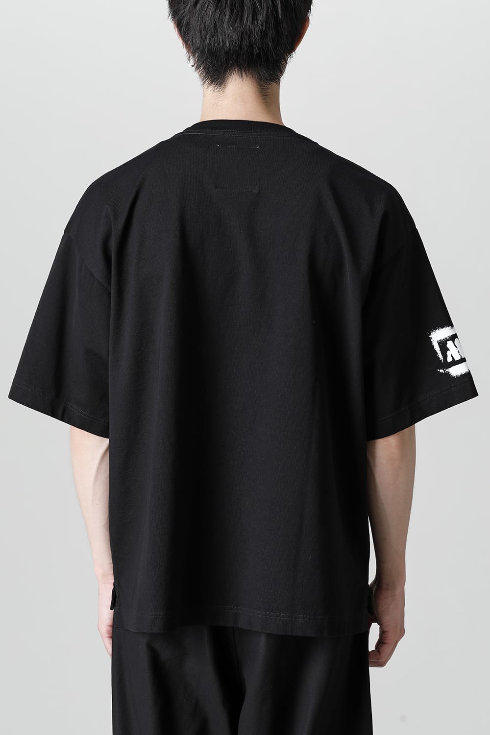 MMY printed Tee Black