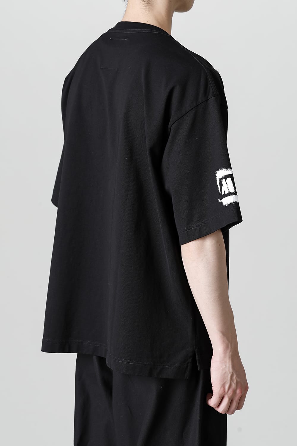 MMY printed Tee Black