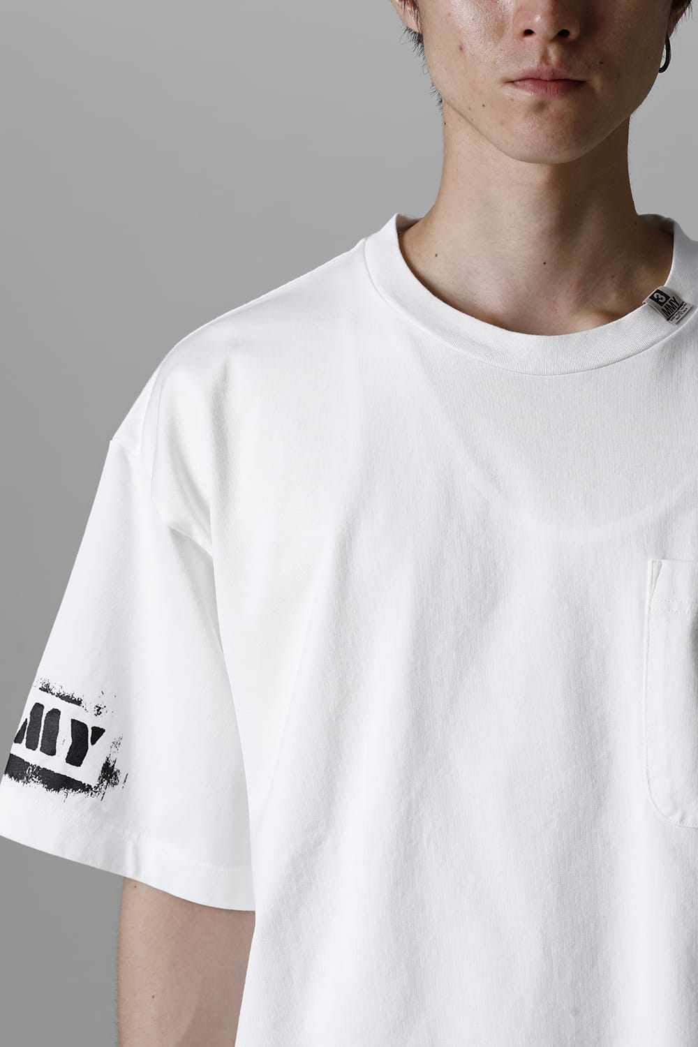 MMY printed Tee White