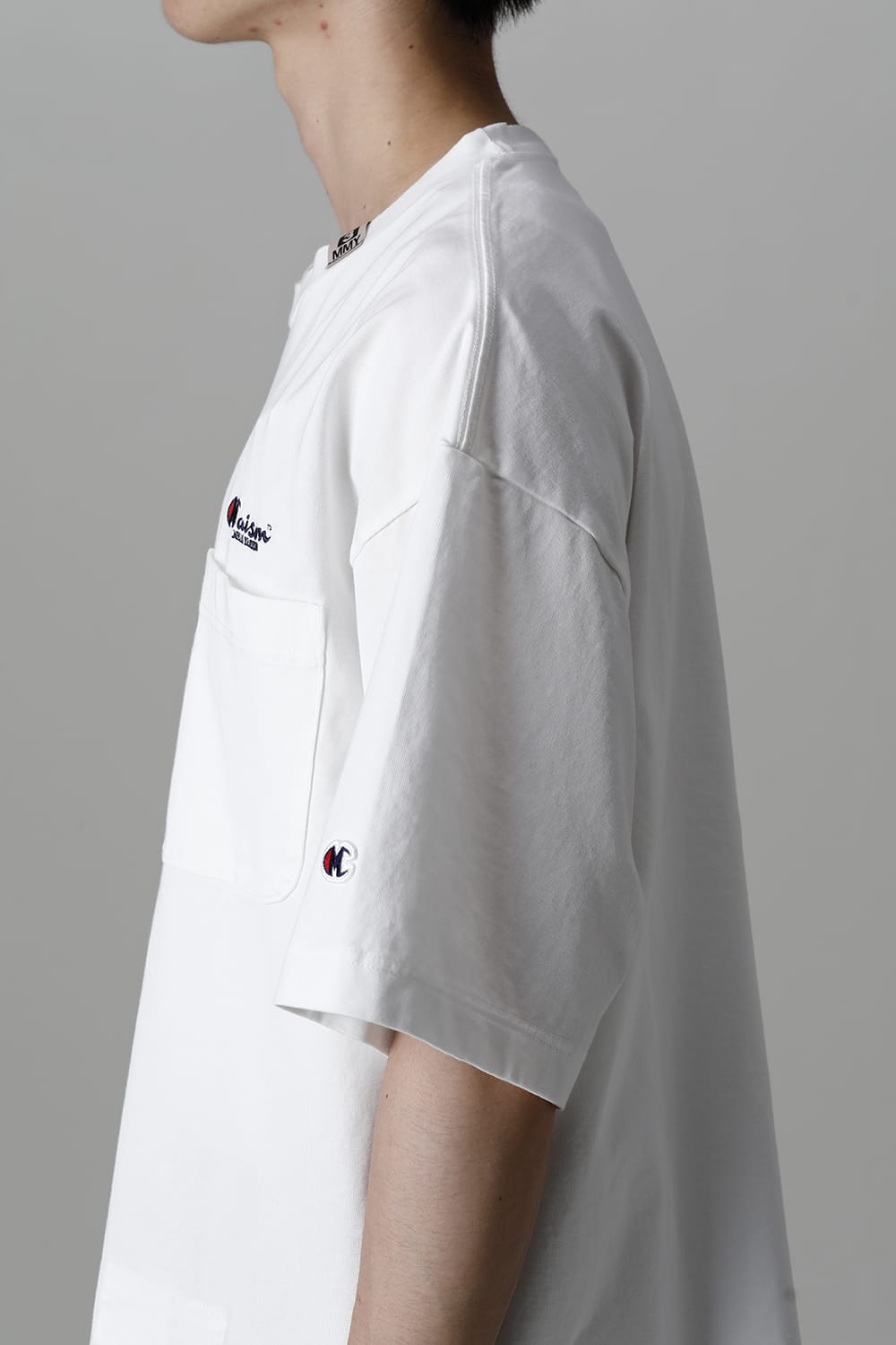 MMY printed Tee White