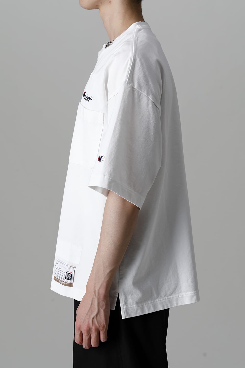 MMY printed Tee White