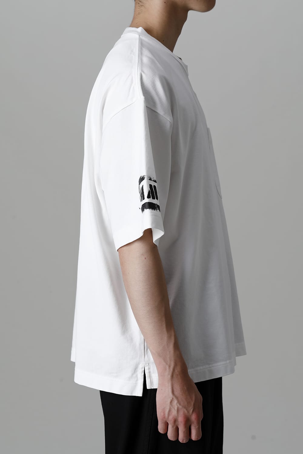 MMY printed Tee White