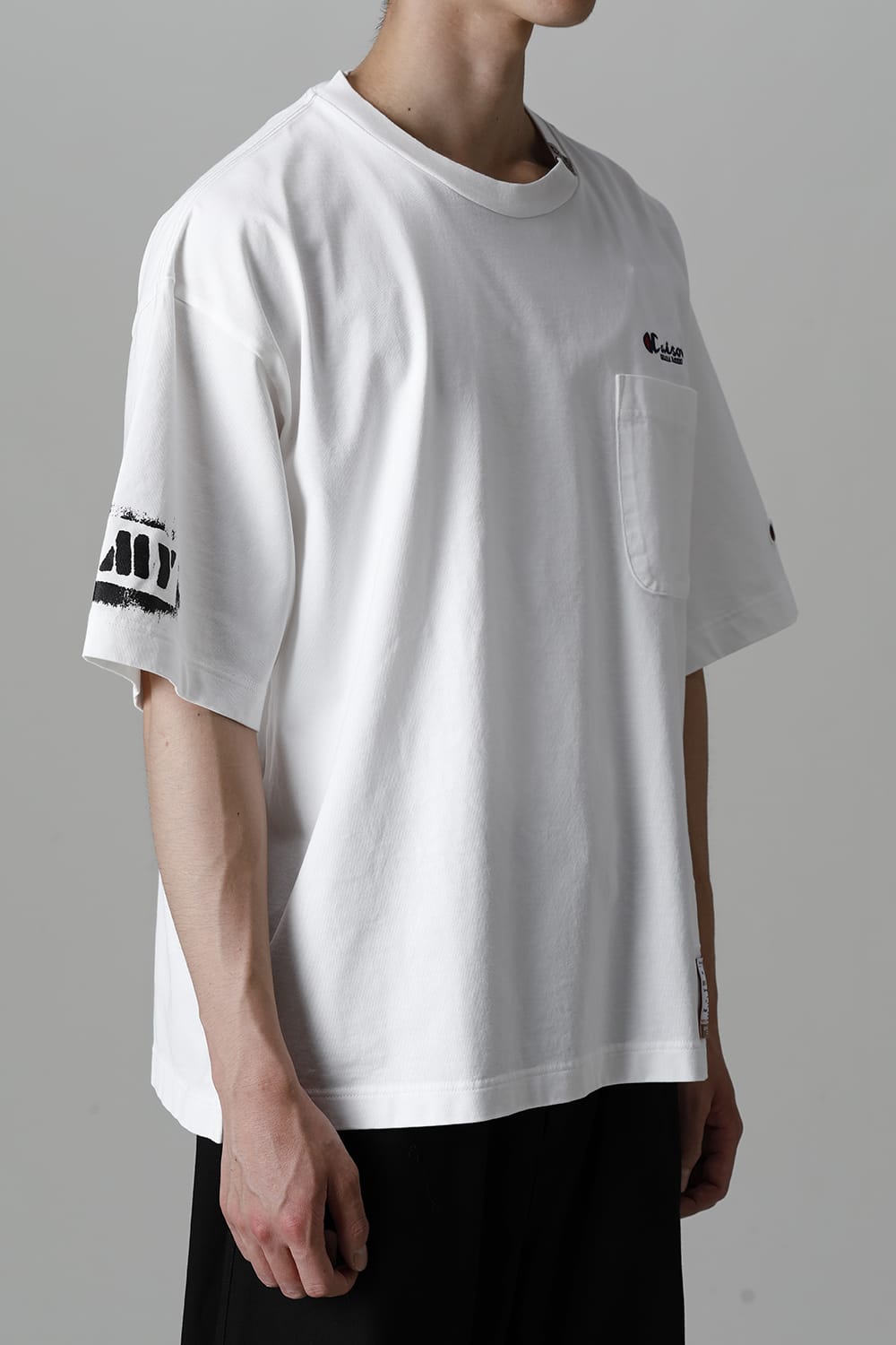 MMY printed Tee White