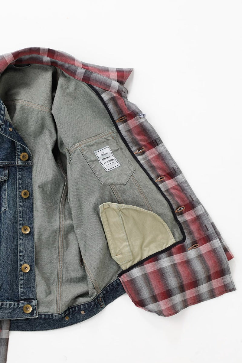 Mix Layered Denim Jacket