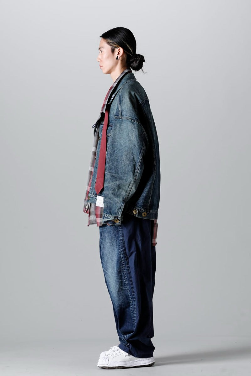 Mix Layered Denim Jacket