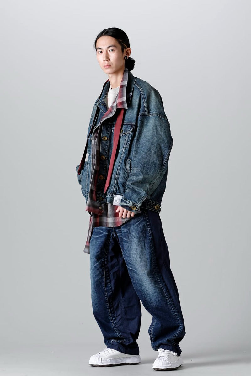 Mix Layered Denim Jacket