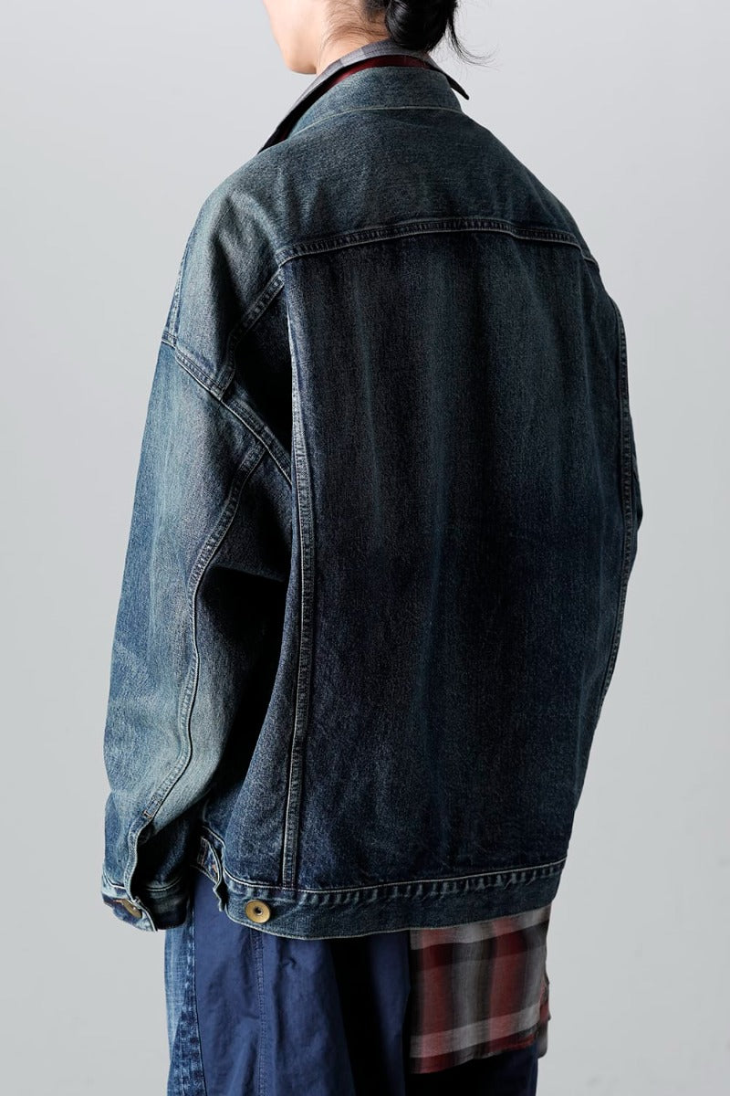 Mix Layered Denim Jacket
