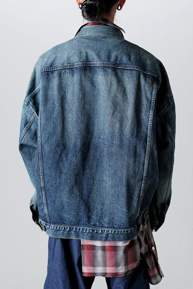 Mix Layered Denim Jacket