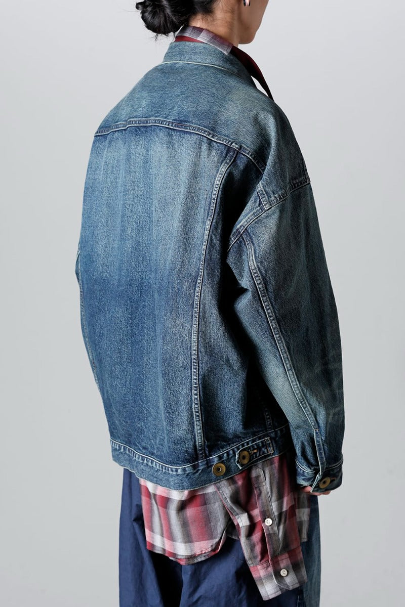 Mix Layered Denim Jacket