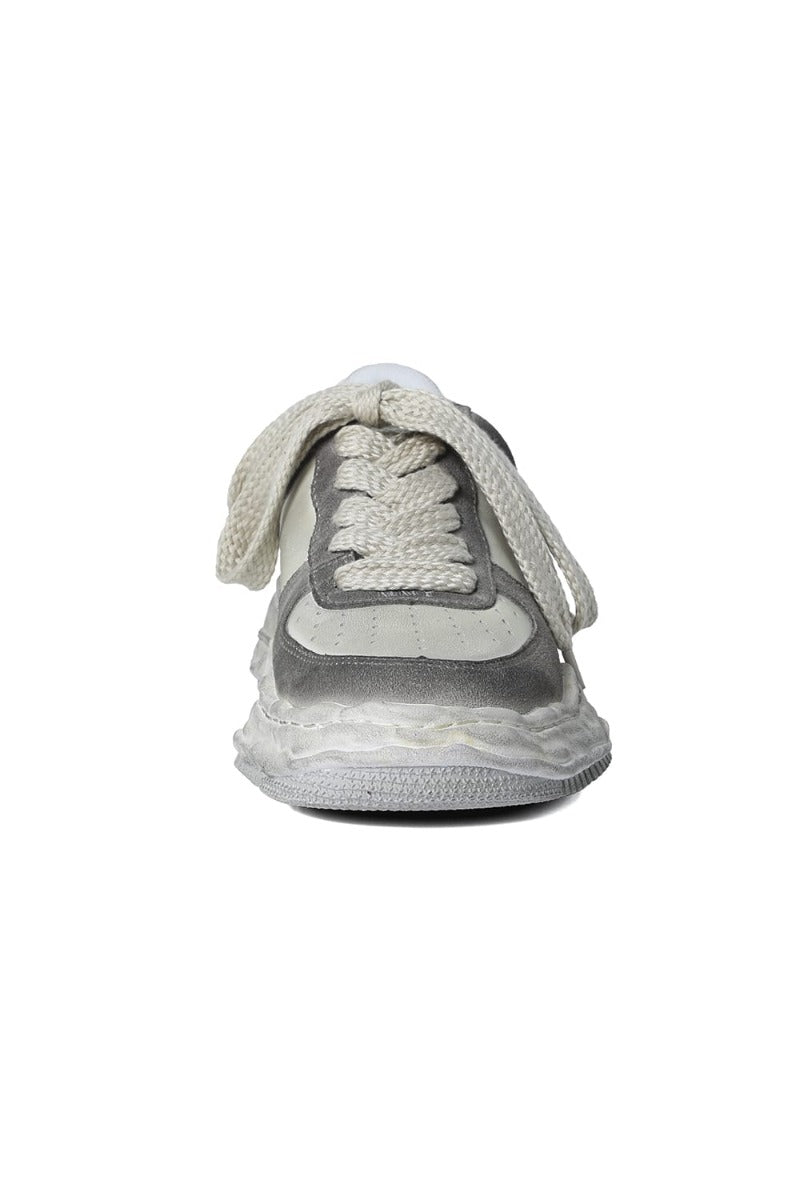 WAYNE Low- Original sole leather sneakers White