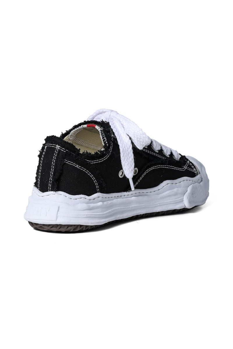 -HANK low- original sole mix canvas sneakers Black