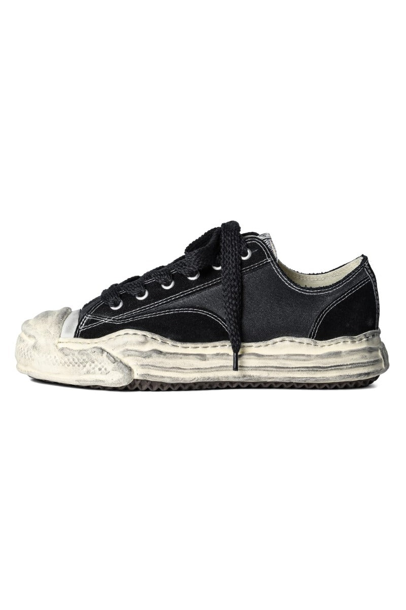 HANK low - original sole mix material Low-Top sneakers Black