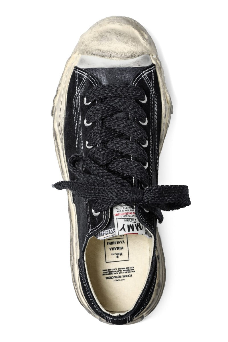 HANK low - original sole mix material Low-Top sneakers Black