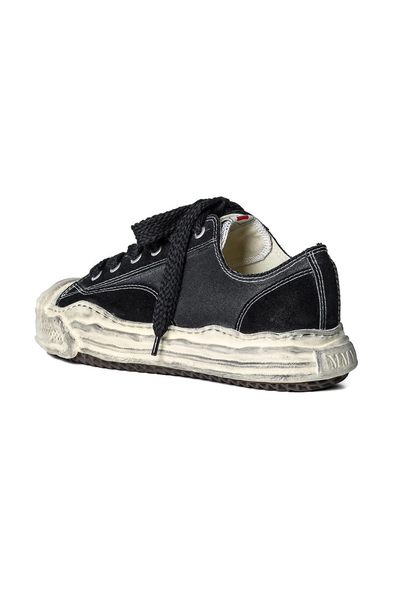 HANK low - original sole mix material Low-Top sneakers Black