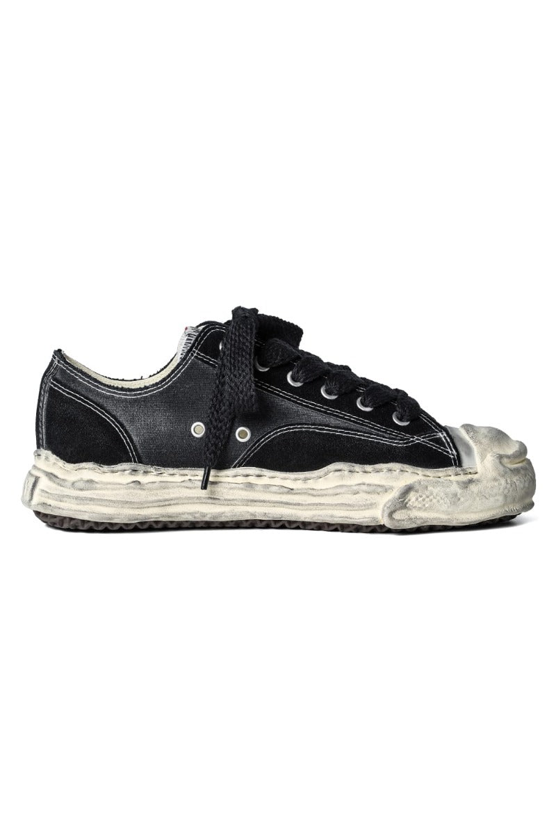 HANK low - original sole mix material Low-Top sneakers Black