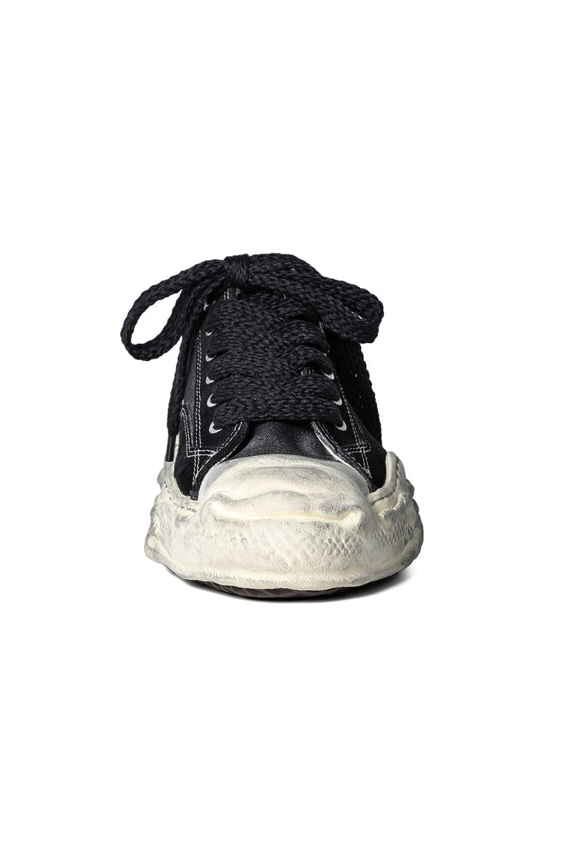 HANK low - original sole mix material Low-Top sneakers Black